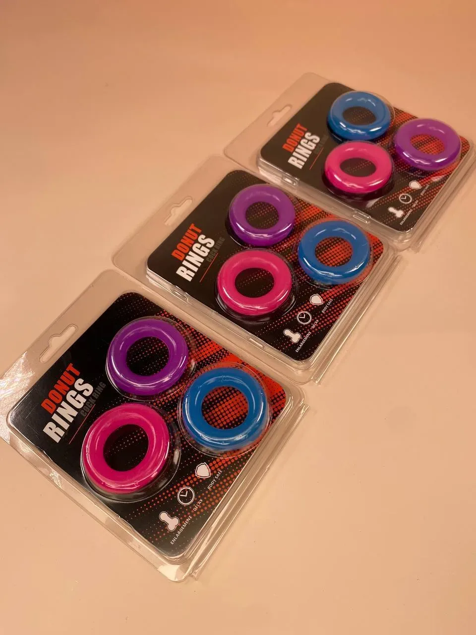 Насадка на пеніс DONUT RINGS № 45
